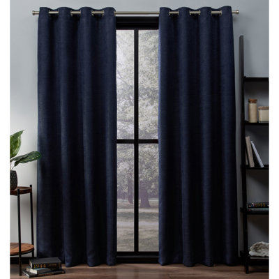 Blue Amp Navy Curtains Amp Drapes You Ll Love Wayfair